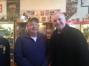 We met ex-Korean Veteran Bob, who showed us around